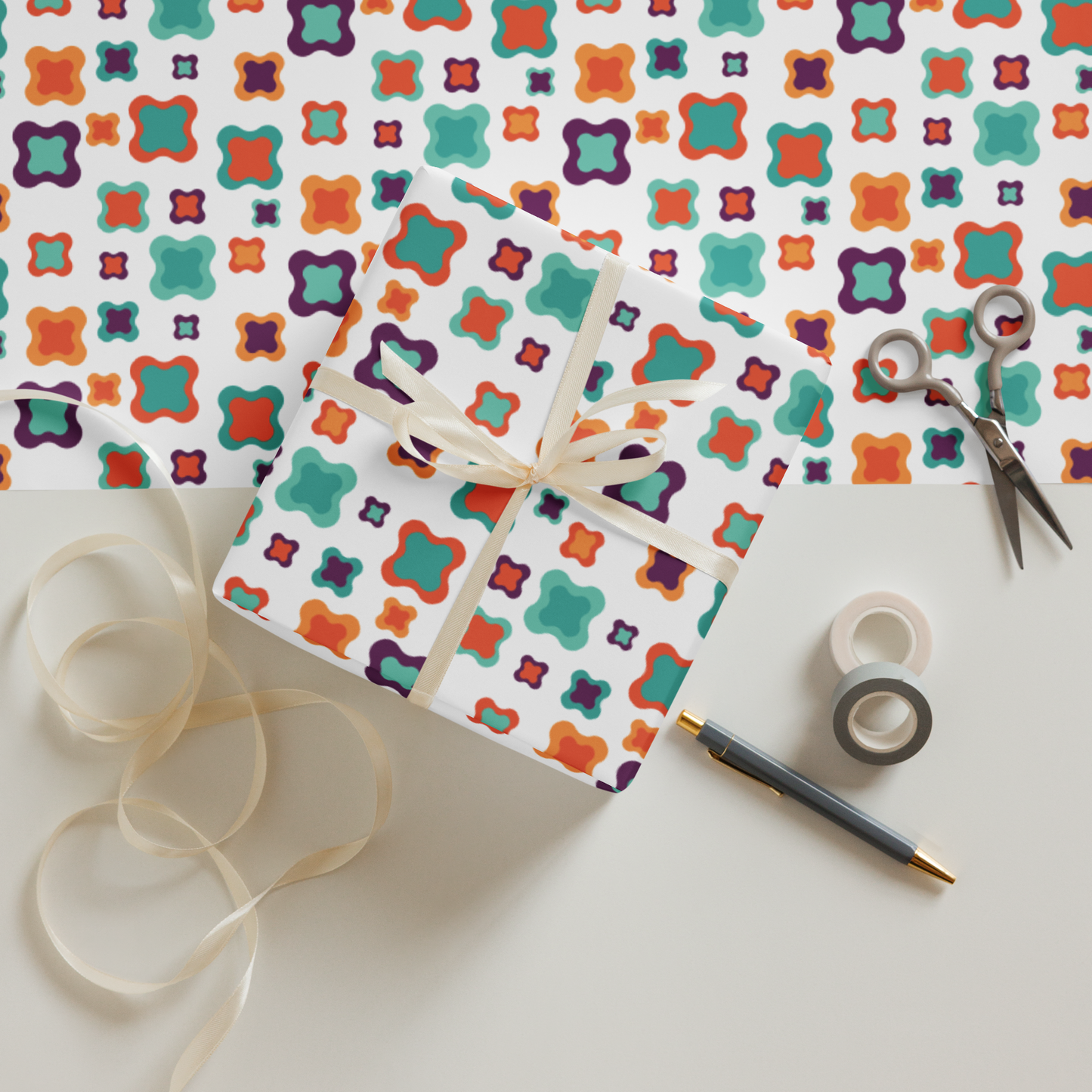 Wrapping paper sheets Set of 3